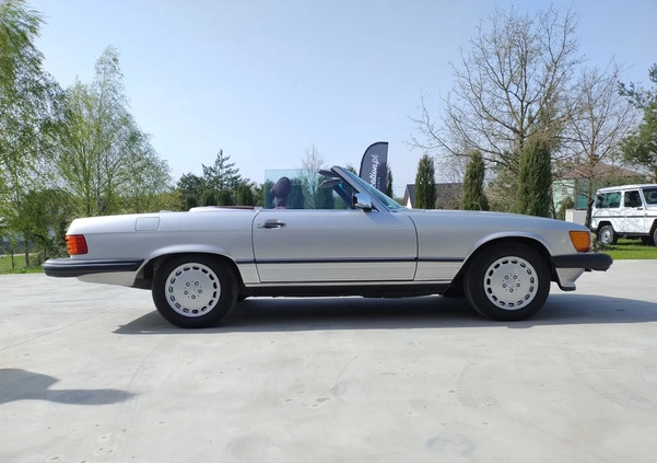 Mercedes-Benz SL cena 140000 przebieg: 280000, rok produkcji 1987 z Bielawa małe 704